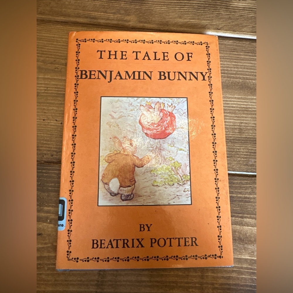 The Tale of Benjamin Bunny by Beatrix Potter Vintage Hardcover with Dust Jacket